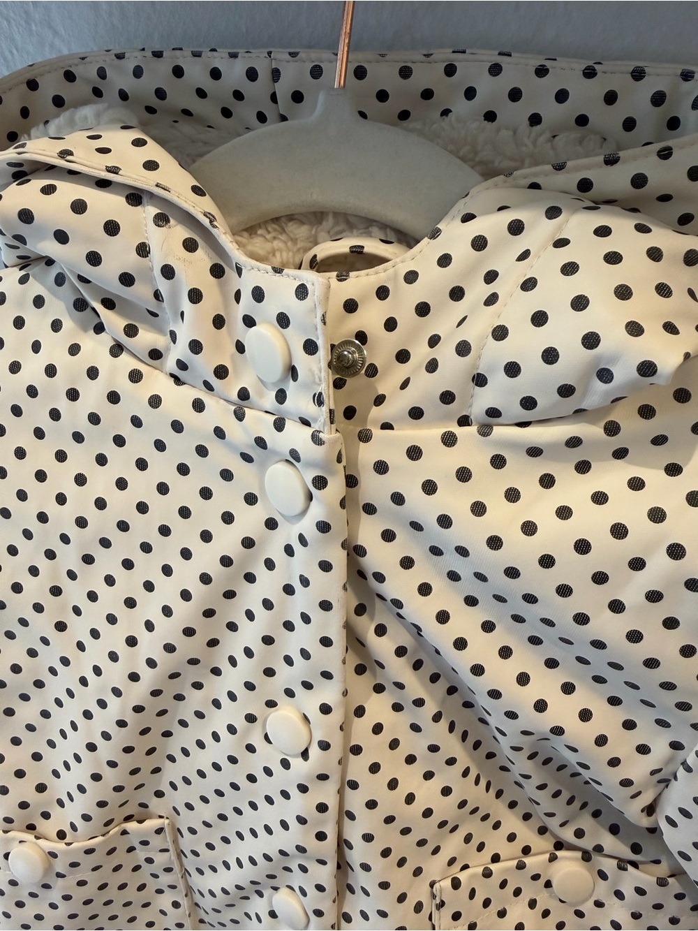 C&C California Polka Dot Rain Jacket - Picture 2 of 6